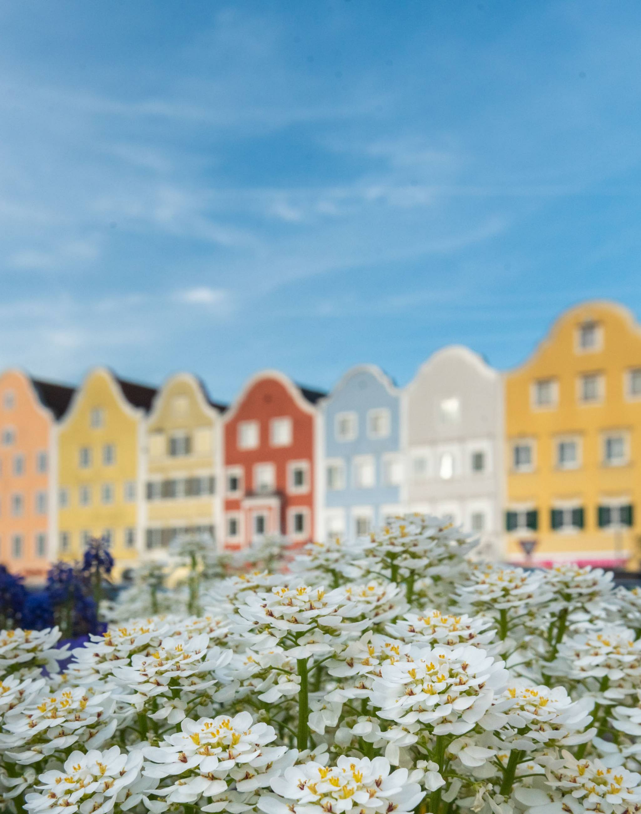 Schaerding town square
