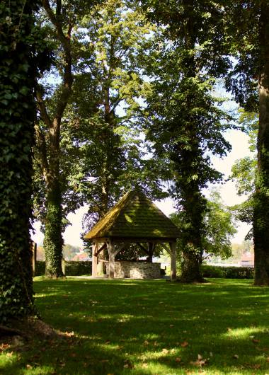 Brunnen im Schloßpark von Schärding