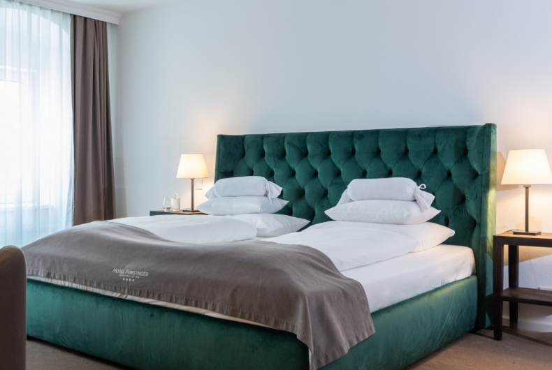 wunderschönes Bett in einem unserer Zimmer