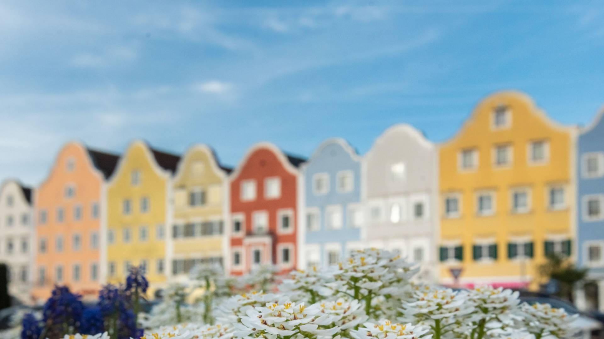 Schaerding town square