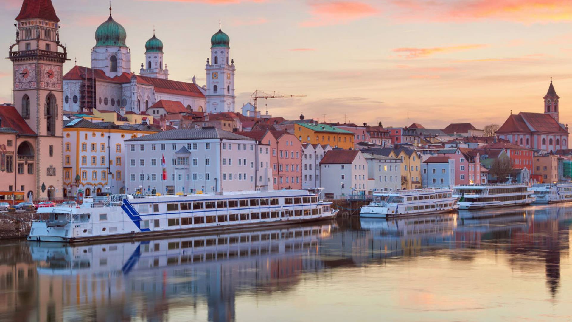 Sonnenuntergänge in Passau